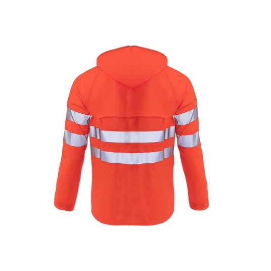 PROBALTIC KURTKA PRZECIWDESZCZOWA FLUO ORANGE