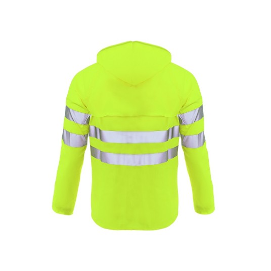 PROBALTIC KURTKA PRZECIWDESZCZOWA FLUO YELLOW