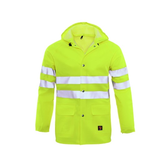 PROBALTIC KURTKA PRZECIWDESZCZOWA FLUO YELLOW