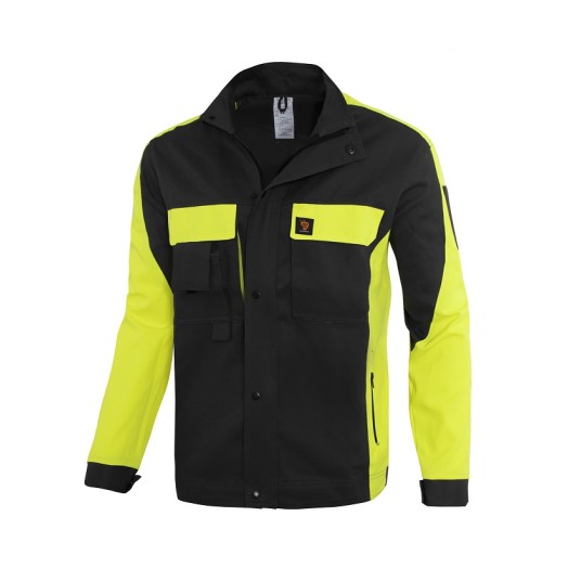 PROPLUS KURTKA CZARNO-ŻÓŁTA