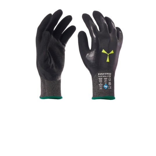 RĘKAWICA ANTYPRZECIĘCIOWA HPPE P/CUT 4FULL-18 - CZARNY/CZARNY