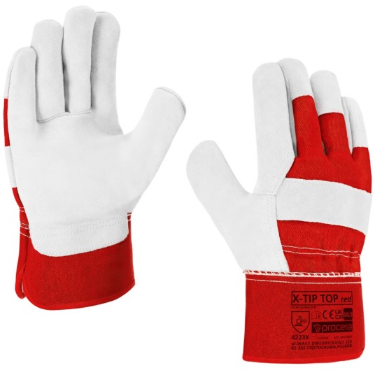 RĘKAWICA OCHRONNA X-TIP TOP RED ROZM. 10.5