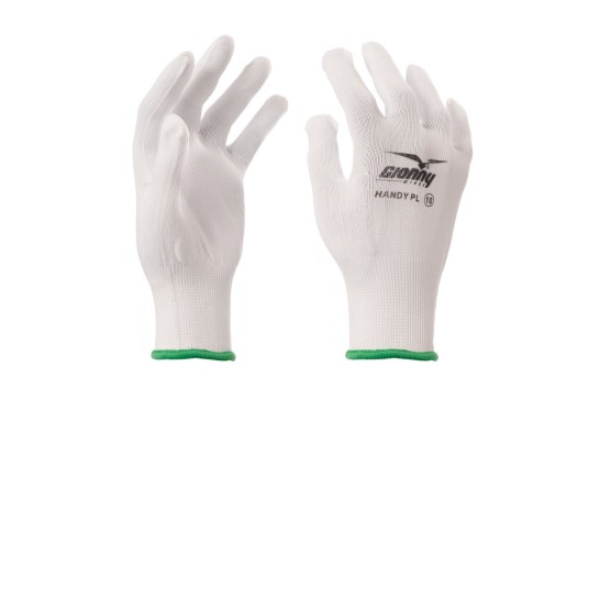 RĘKAWICA POLIESTROWA WKŁADY HANDY PL - BIAŁY
