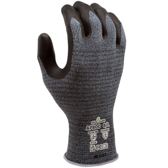 RĘKAWICE ANTYSTATYCZNE SHOWA AP800 - SZARY