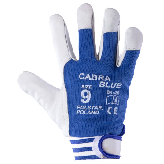 RĘKAWICE CABRA BLUE - NIEBIESKI