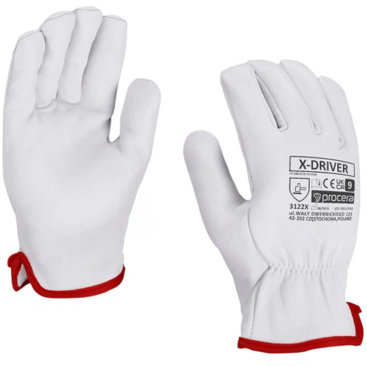 RĘKAWICE CAŁOSKÓRZANE X-DRIVER