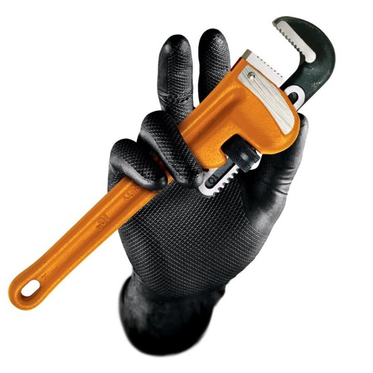 RĘKAWICE GRIPPAZ 246 (50SZT.) - CZARNY