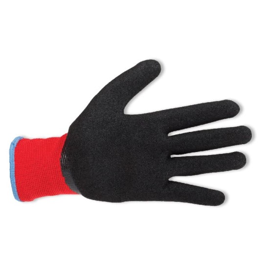 RĘKAWICE MANOS BLACK/RED (12 PAR)