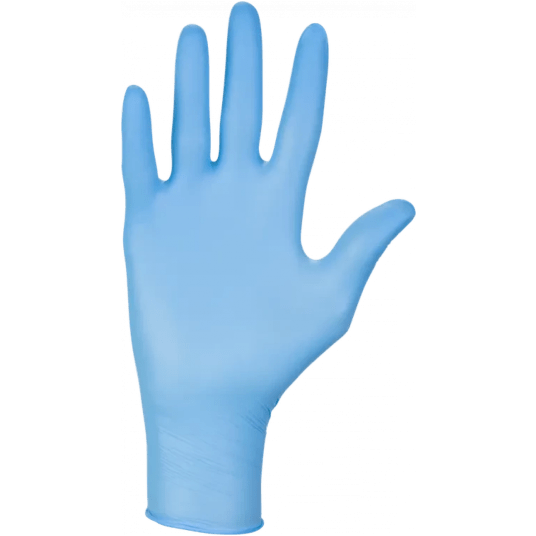 RĘKAWICE NITRYLOWE BEZPUDROWE NITRYLEX CLASSIC BLUE (100SZT.)