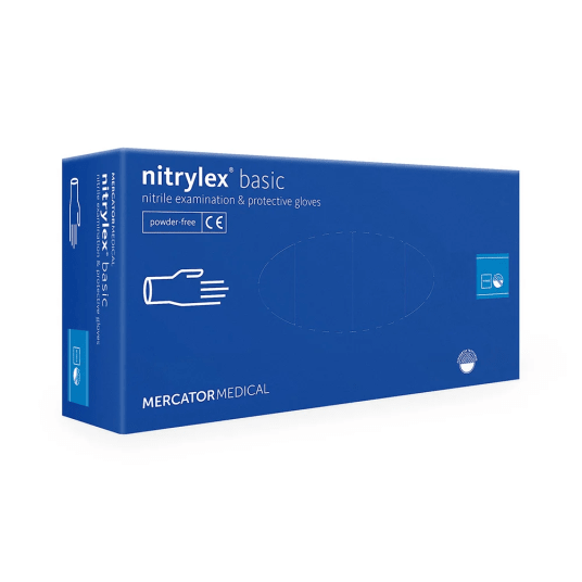 RĘKAWICE NITRYLOWE MERCATOR NITRYLEX BASIC (100SZT.)
