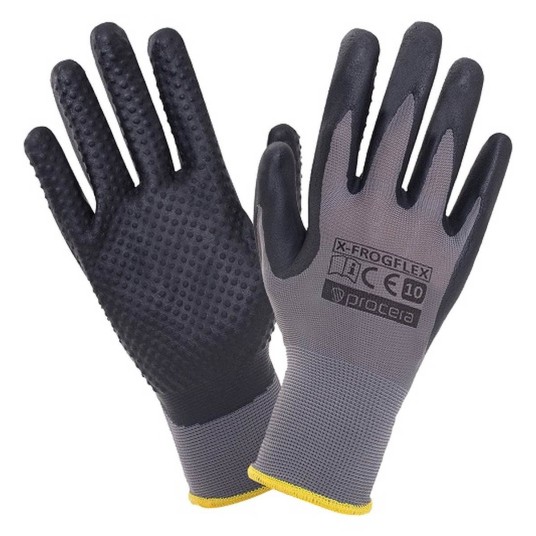 RĘKAWICE OCHRONNE POWLEKANE NITRYLEM X-FROGFLEX