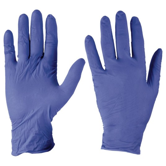 RĘKAWICZKI ROBOCZE NITRO-TOUCH NPF 35 - NIEBIESKI LODOWY