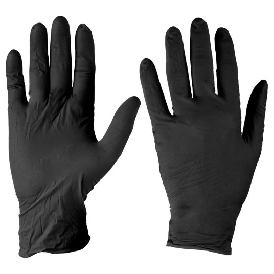 RĘKAWICZKI ROBOCZE NITRO-TOUCH NPF 55 - CZARNY