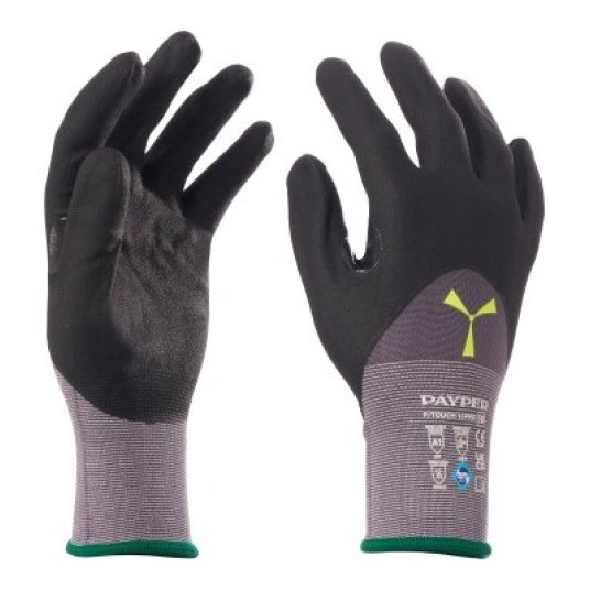 RĘKAWICZKI ROBOCZE P-TOUCH 15PRO - SZARY-CZARNY