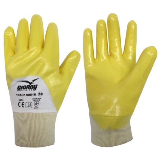 RĘKAWICZKI ROBOCZE TRACK NBR1M - ŻÓŁTA