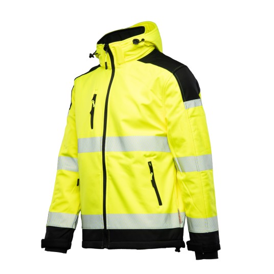 SOFTSHELL BRIXTON FLASH BF010 - ŻÓŁTY