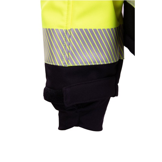 SOFTSHELL BRIXTON FLASH BF010 - ŻÓŁTY