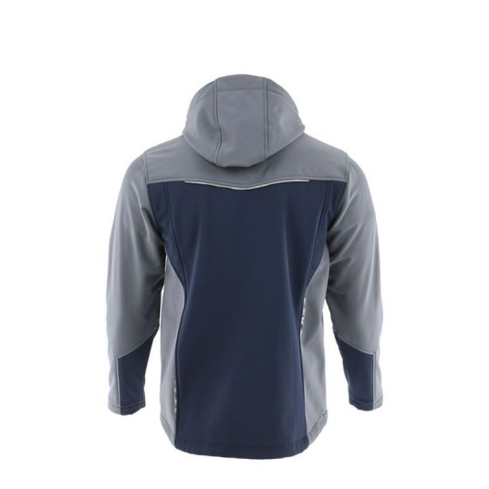 SOFTSHELL COMFORT PLUS SZARY