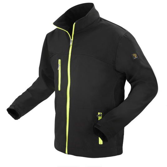 SOFTSHELL KURTKA CZARNA