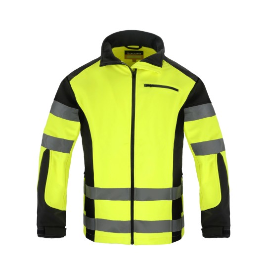 SOFTSHELL KURTKA SNIPER YELLOW HV