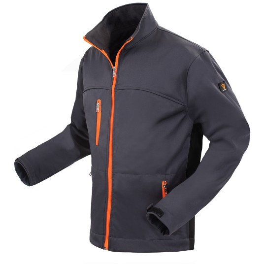 SOFTSHELL KURTKA SZARA