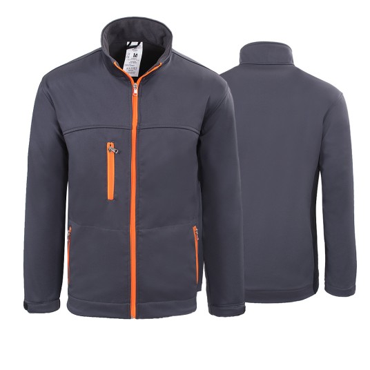 SOFTSHELL KURTKA SZARA