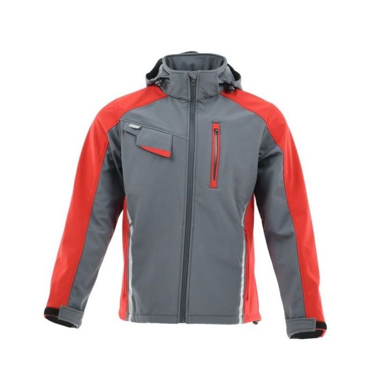 SOFTSHELL STANDARD PLUS CIEMNOSZARY