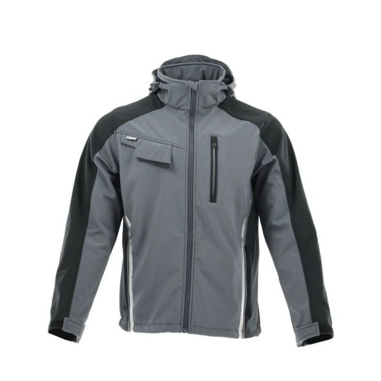 SOFTSHELL STANDARD PLUS CIEMNOSZARY