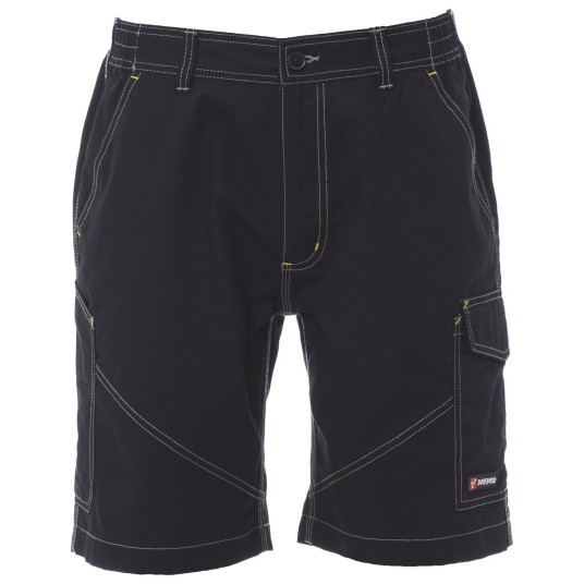 SPODENKI KRÓTKIE BERMUDY CARACAS - CZARNY