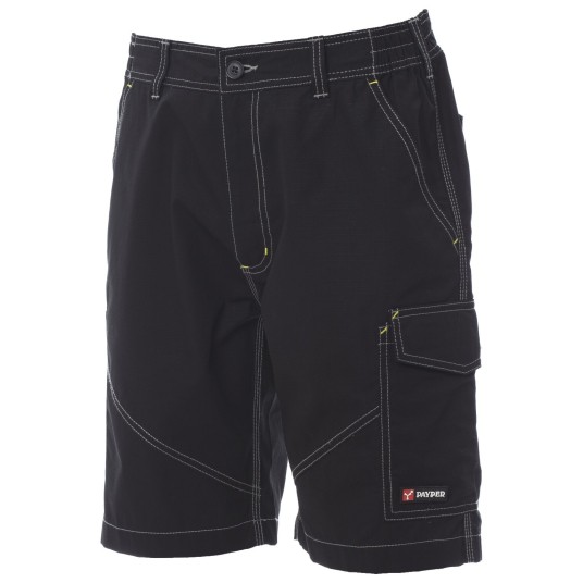 SPODENKI KRÓTKIE BERMUDY CARACAS - CZARNY