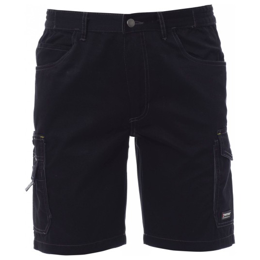 SPODENKI KRÓTKIE BERMUDY SANDIEGO - CZARNY-ZADYMIONY