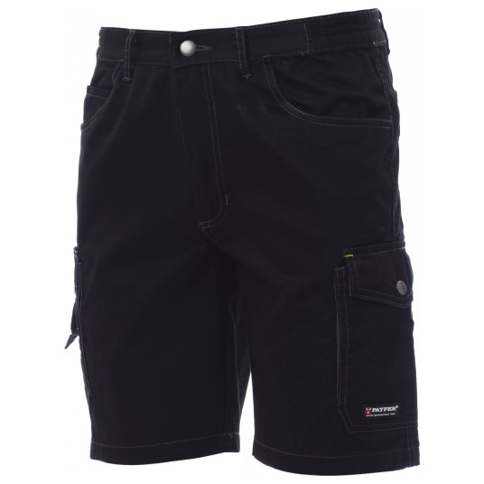 SPODENKI KRÓTKIE BERMUDY SANDIEGO - CZARNY-ZADYMIONY