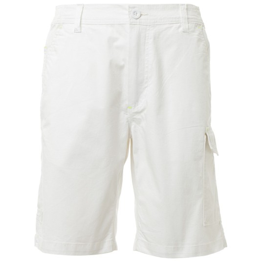 SPODENKI KRÓTKIE BERMUDY SERVICE STRETCH - BIAŁY