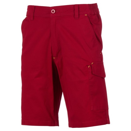 SPODENKI KRÓTKIE BERMUDY SERVICE STRETCH - BORDOWY