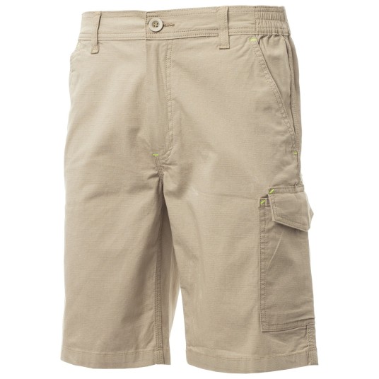 SPODENKI KRÓTKIE BERMUDY SERVICE STRETCH - KHAKI