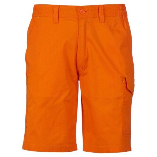 SPODENKI KRÓTKIE BERMUDY SERVICE STRETCH - POMARAŃCZOWY