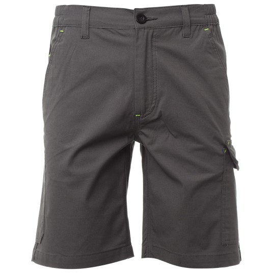 SPODENKI KRÓTKIE BERMUDY SERVICE STRETCH - ZADYMIONY