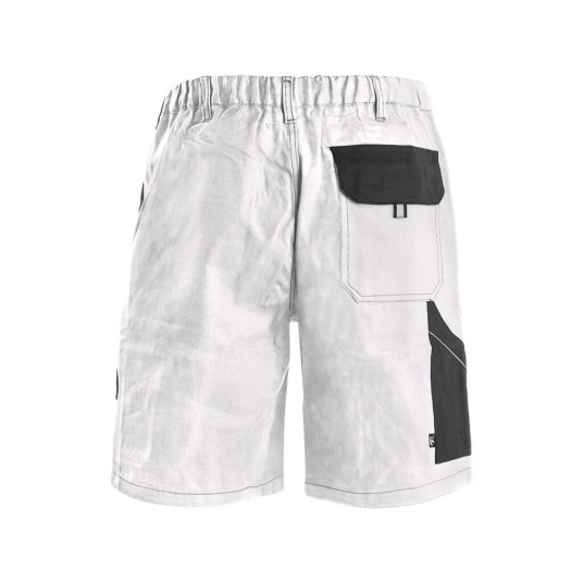 SPODENKI KRÓTKIE CXS LUXY TOMAS MĘSKIE - BIAŁO-SZARY