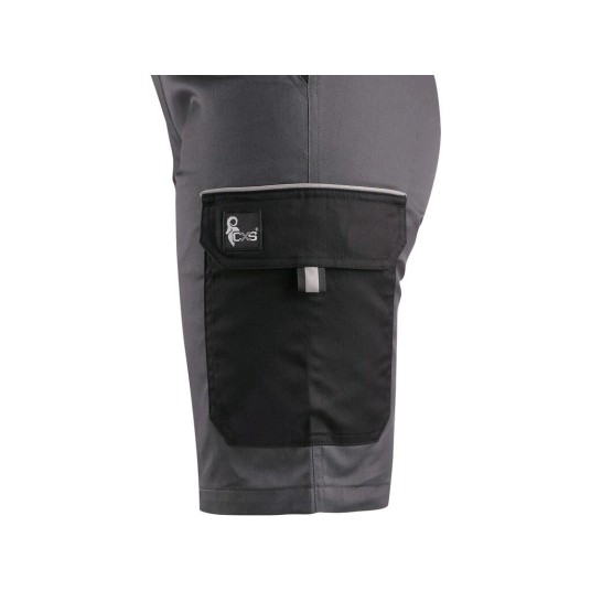 SPODENKI KRÓTKIE CXS PHOENIX FORTUNE DAMSKIE - SZARO-CZARNY