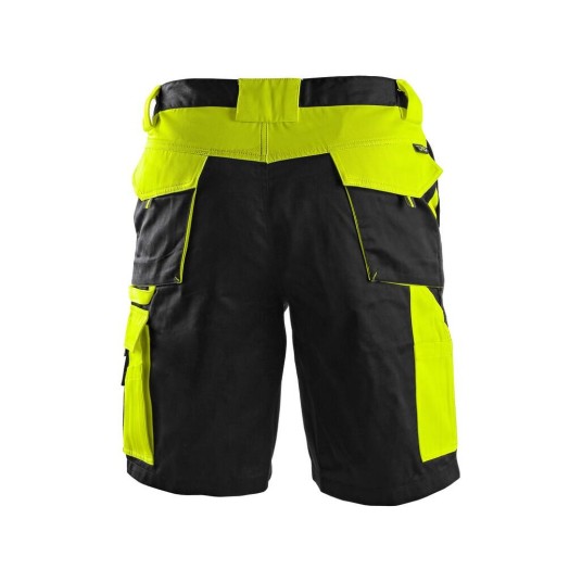 SPODENKI KRÓTKIE CXS SIRIUS BRIGHTON MĘSKIE - CZARNO-ŻÓŁTY