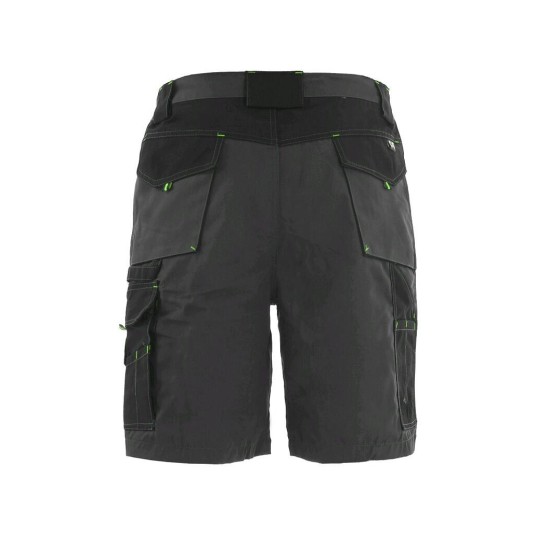 SPODENKI KRÓTKIE CXS SIRIUS ELIAS MĘSKIE - SZARO-ZIELONY