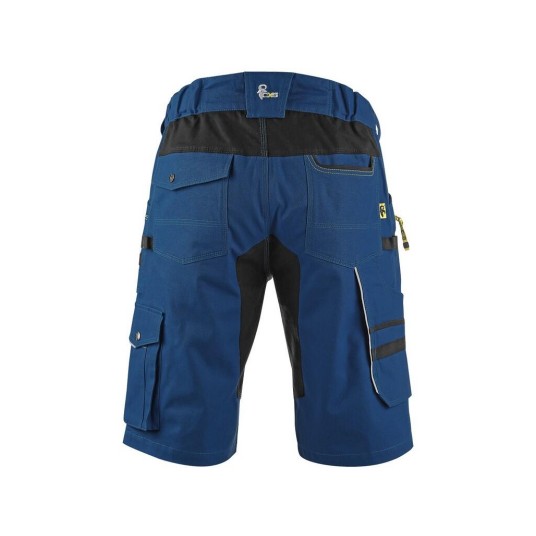 SPODENKI KRÓTKIE CXS STRETCH MĘSKIE - CIEMNONIEBIESKI-CZARNY