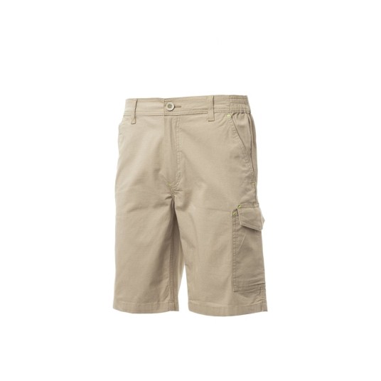 SPODENKI KRÓTKIE MĘSKIE SERVICE - KHAKI