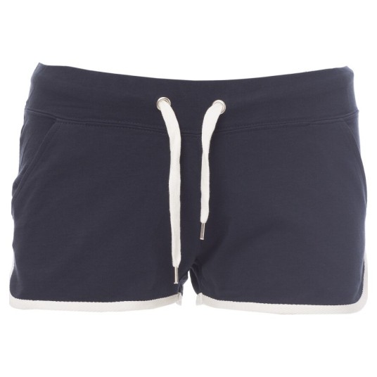 SPODENKI KRÓTKIE SPORTOWE COMBAT LADY - GRANATOWY-BIAŁY