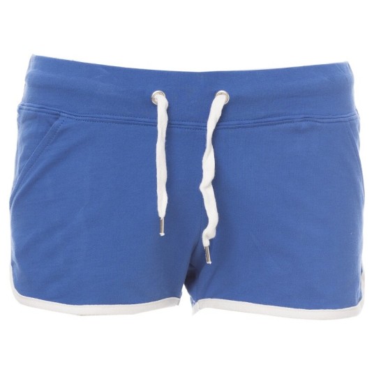 SPODENKI KRÓTKIE SPORTOWE COMBAT LADY - KRÓLEWSKI NIEBIESKI-BIAŁY