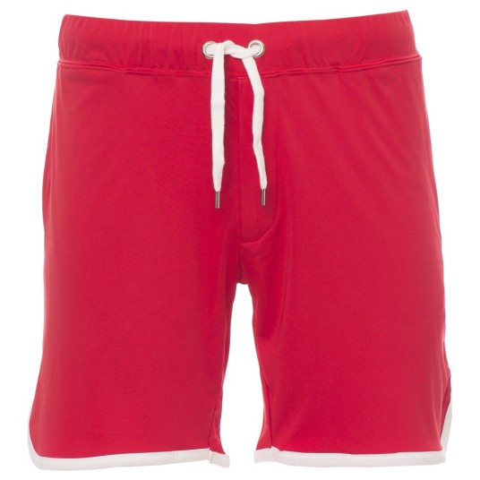 SPODENKI KRÓTKIE SPORTOWE GAME - CZERWONY-BIAŁY