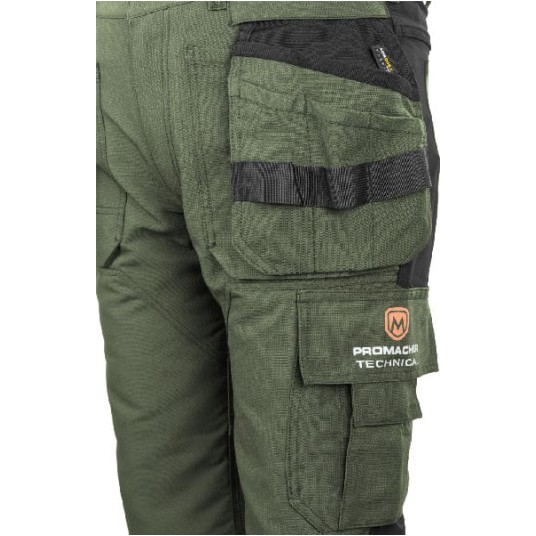 SPODENKI ROBOCZE EREBOS GREEN/BLACK