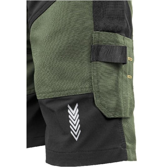 SPODENKI ROBOCZE EREBOS GREEN/BLACK