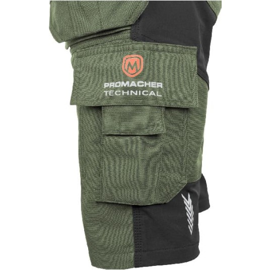 SPODENKI ROBOCZE EREBOS GREEN/BLACK