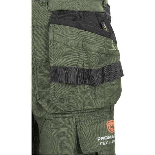 SPODENKI ROBOCZE EREBOS GREEN/BLACK